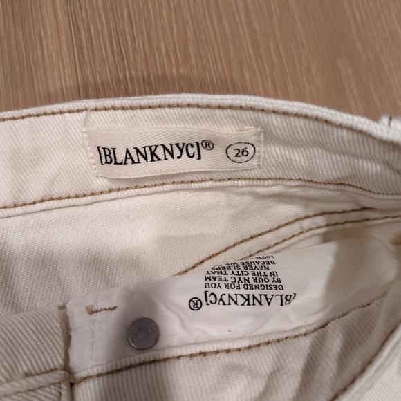 Cream Denim Maxi Skirt - Picture 6 of 9